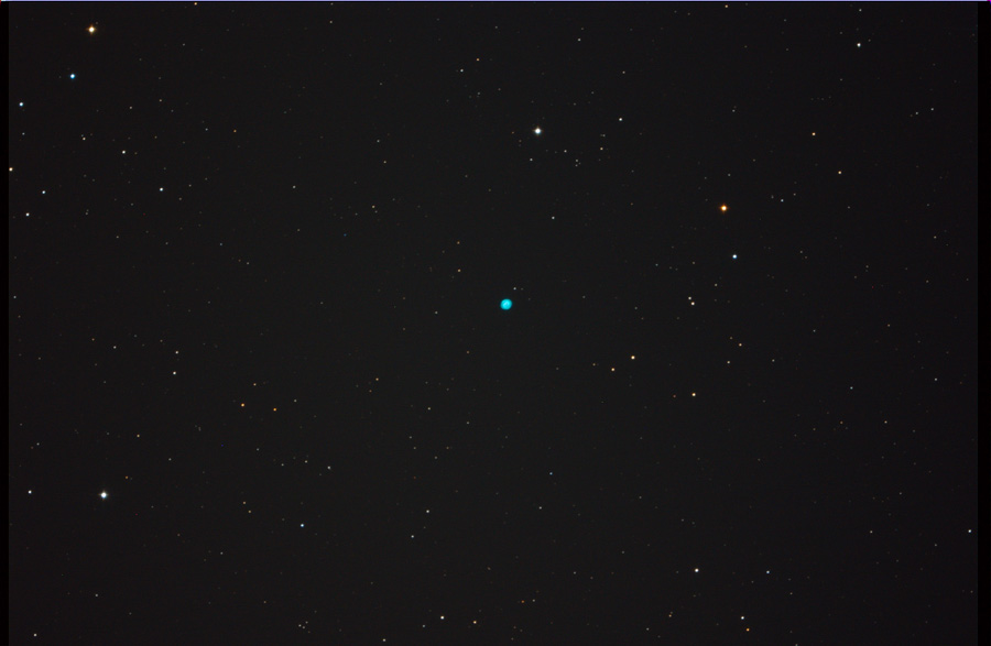 NGC 7662 on klick 60% Size &copy; Christoph Kaltseis/ S. Berger 2007